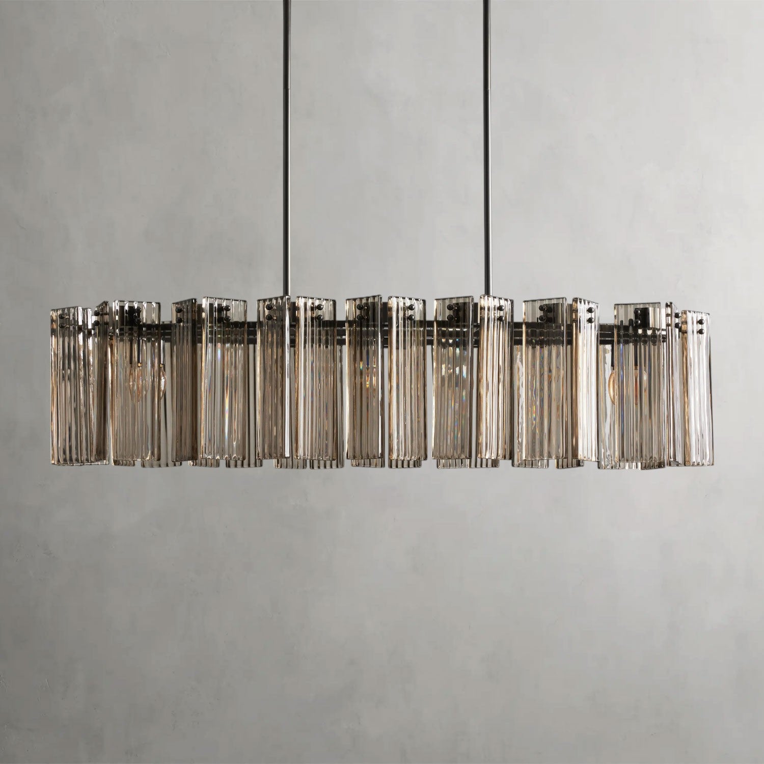 Delsie Oval Chandelier 51", 63", 72"